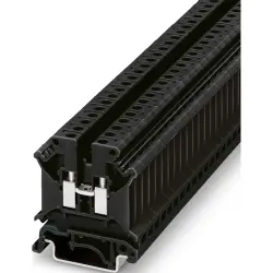 Through terminal block, screw connection, 0.2-4.0 mm², 24 A, 8 kV, black, 0711344