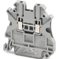 Through terminal block, screw connection, 0.14-1.5 mm², 17.5 A, 8 kV, gray, 1452265