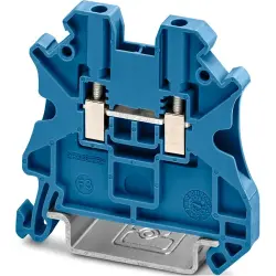 Through terminal block, screw connection, 0.14-1.5 mm², 17.5 A, 8 kV, blue, 1452264