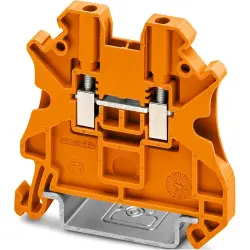 Through terminal block, screw connection, 0.14-1.5 mm², 17.5 A, 8 kV, orange, 1467081