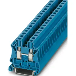 Through terminal block, screw connection, 0.2-10 mm², 41 A, 8 kV, blue, 3044144