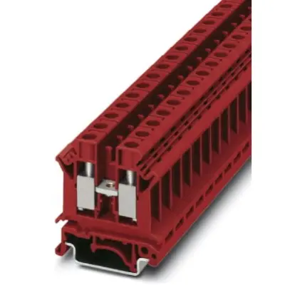 Through terminal block, screw connection, 0.5-16 mm², 1 pole, 57 A, 8 kV, red, 3022315 - 1