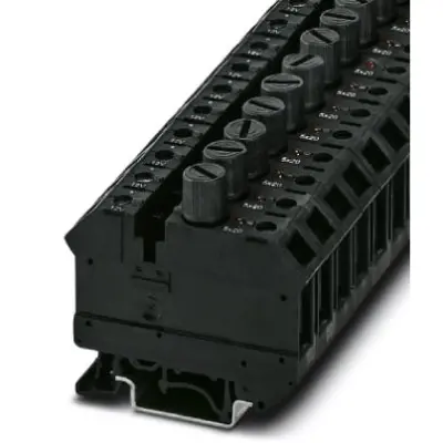 Fuse terminal block, 2 pole, 0.5-16 mm², 500 V, 10 A, 3005112 - 1