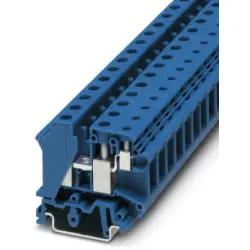 Through terminal block, screw connection, 0.5-16 mm², 3 pole, 57 A, 8 kV, blue, 3001475