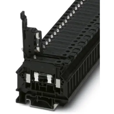 Fuse terminal block, 1 pole, 0.2-6.0 mm², 500 V, 6.3 A, 3000542 - 1