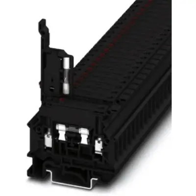 Fuse terminal block, 1 pole, 0.2-6.0 mm², 24 V, 6.3 A, 3000540 - 1