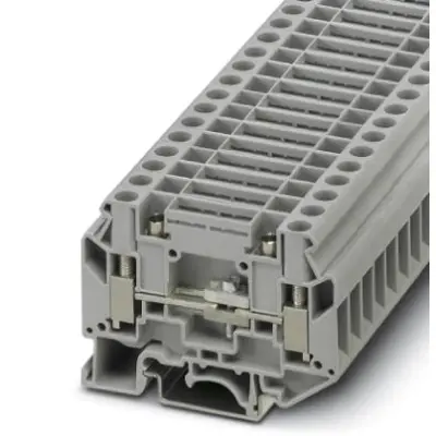 Disconnect terminal, screw connection, 0.5-10 mm², 2 pole, 41 A, 6 kV, gray, 3072800 - 1