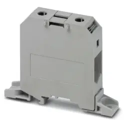 High current terminal, screw connection, 16-70 mm², 2 pole, 150 A, 8 kV, gray, 3247019