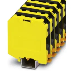 High current terminal, screw connection, 16-70 mm², 1 pole, 150 A, 8 kV, yellow/black, 3247052