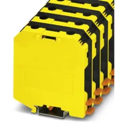 High current terminal, screw connection, 16-70 mm², 1 pole, 150 A, 8 kV, yellow/black, 3009080