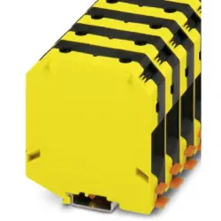 High current terminal, screw connection, 25-95 mm², 1 pole, 232 A, 8 kV, yellow/black, 3247054