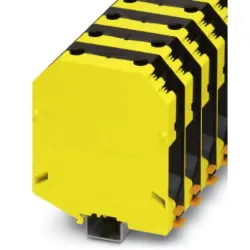 High current terminal, screw connection, 35-150 mm², 1 pole, 309 A, 8 kV, yellow/black, 3247055