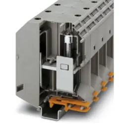 High current terminal, screw connection, 70-240 mm², 1 pole, 415 A, 8 kV, gray, 3010217
