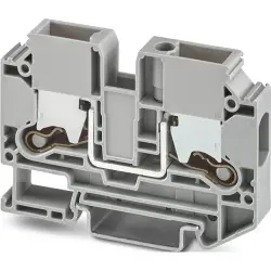 Through terminal block, push-X connection, 1.5-16 mm², 1 pole, 57 A, gray, 1329547