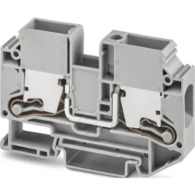 Through terminal block, push-X connection, 2.5-25 mm², 1 pole, 76 A, gray, 1329672 - 1