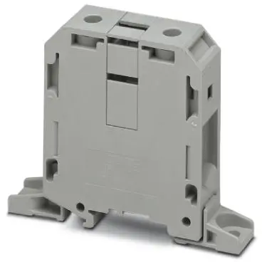 High current terminal, screw connection, 16-95 mm², 1 pole, 192 A, 8 kV, gray, 3247051 - 1