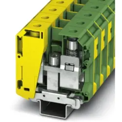 Protective conductor terminal, screw connection, 16-95 mm², 1 pole, 8 kV, yellow/green, 3213141