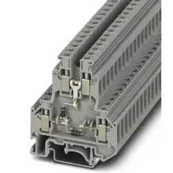 Component terminal block, screw connection, 0.2-4.0 mm², 4 pole, 32 A, 6 kV, gray, 2791142