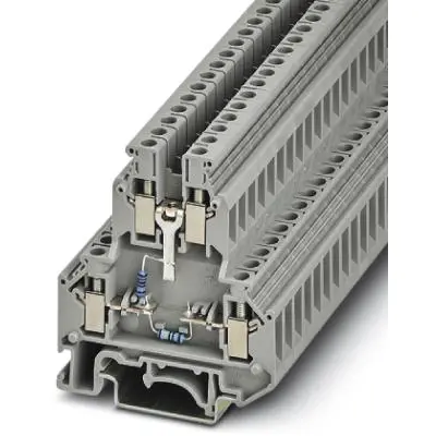 Component terminal block, screw connection, 0.2-4.0 mm², 4 pole, 32 A, 6 kV, gray, 3070613 - 1