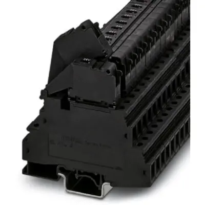 Fuse terminal block, 4 pole, 0.2-4.0 mm², 24 V, 32 A, 3026654 - 1