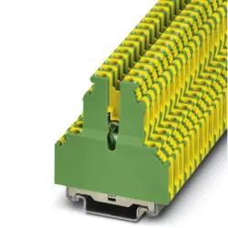 Protective conductor terminal, screw connection, 0.2-4.0 mm², 6 kV, yellow/green, 5036037