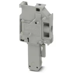 Plug, 1 pole, 0.2-6.0 mm², gray for space-saving potential distribution, 3060050