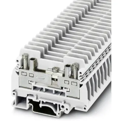 Disconnect terminal, screw connection, 0.5-10 mm², 2 pole, 41 A, 6 kV, white, 3057364 - 1