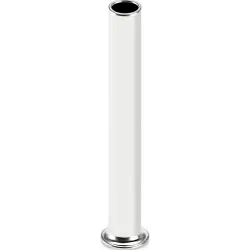 Uninsulated wire end ferrule, 1.0 mm², 12 mm long, DIN 46228-1, UL 486F, silver, 2100094