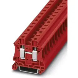 Through terminal block, screw connection, 0.5-16 mm², 2 pole, 57 A, 8 kV, red, 3046304