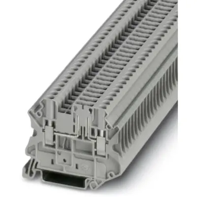 Disconnect terminal, screw connection, 0.14-4.0 mm², 2 pole, 20 A, 6 kV, gray, 3046388 - 1