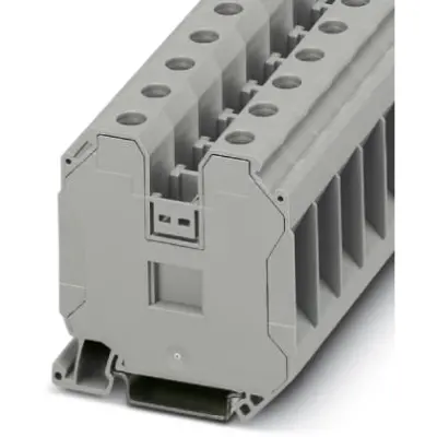 Through terminal block, screw connection, 1.5-50 mm², 2 pole, 125 A, 8 kV, gray, 3044225 - 1