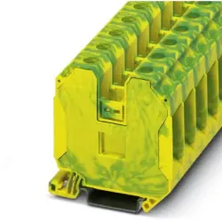 Protective conductor terminal, screw connection, 1.5-50 mm², 2 pole, 8 kV, yellow/green, 3044241