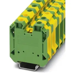 Protective conductor terminal, screw connection, 1.5-35 mm², 2 pole, 8 kV, yellow/green, 3215928