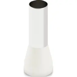 Insulated wire end ferrule, 35 mm², 30 mm/18 mm long, DIN 46228-4, UL 486F-E, beige, 2100028