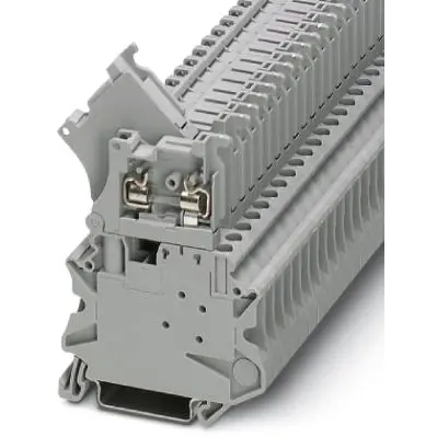 Fuse terminal block, 2 pole, 0.14-6.0 mm², 500 V, 6.3 A, 3074169 - 1