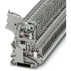 Fuse terminal block, 2 pole, 0.14-6.0 mm², 24 V, 6.3 A, 3074172
