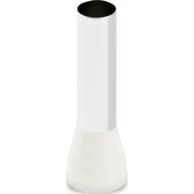 Insulated wire end ferrule, 35 mm², 39 mm/25 mm long, DIN 46228-1, UL 486F, beige, 2100027 - 1