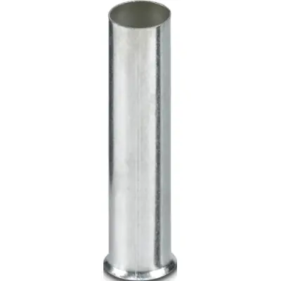 Uninsulated wire end ferrule, 25 mm², 32 mm long, DIN 46228-1, UL 486F-A, silver, 1090636 - 1