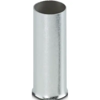 Uninsulated wire end ferrule, 120 mm², 40 mm long, DIN 46228-1, UL 486F, silver, 1090640 - 1