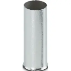 Uninsulated wire end ferrule, 120 mm², 40 mm long, DIN 46228-1, UL 486F, silver, 1090640