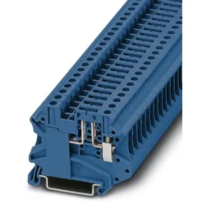 Disconnect terminal, screw connection, 0.14-6.0 mm², 20 A, 6 kV, blue, 3073283 - 1