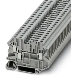 Disconnect terminal, screw connection, 0.14-6.0 mm², 3 pole, 20 A, 6 kV, gray, 3046595