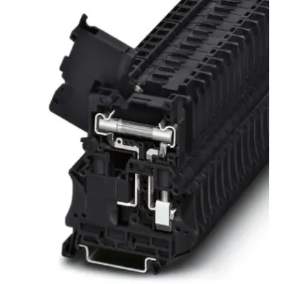 Fuse terminal block, 2 pole, 6.0 mm², 400 V, 10 A, 3046401 - 1