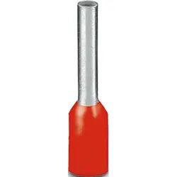 Insulated wire end ferrule, 1.5 mm², 14 mm/8 mm long, UL 486F-E, red, 3202928
