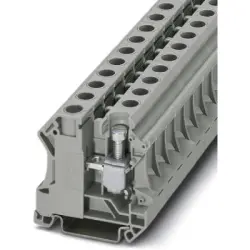 Installation terminal block, screw connection, 6.0-25 mm², 76 A, 6 kV, gray, 3073827