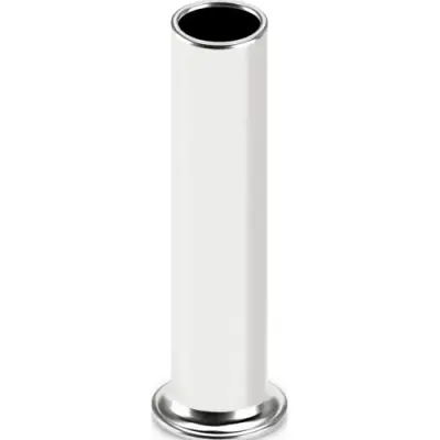 Uninsulated wire end ferrule, 1.5 mm², 8 mm long, DIN 46228-1, UL 486F, silver, 2100075 - 1