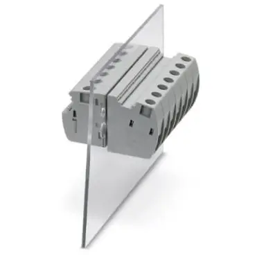 Feed through terminal, 1 pole, 0.5-16 mm², clamping points: 2, gray, screw connection, 57 A, 3073322 - 1