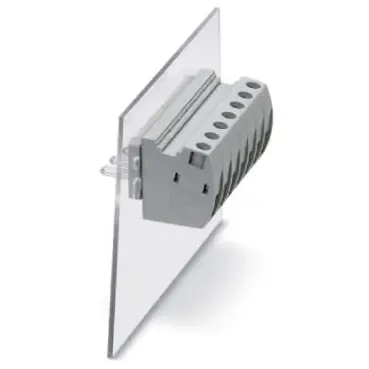 Feed through terminal, 1 pole, 0.5-16 mm², clamping points: 2, gray, screw connection, 57 A, 3073461 - 1