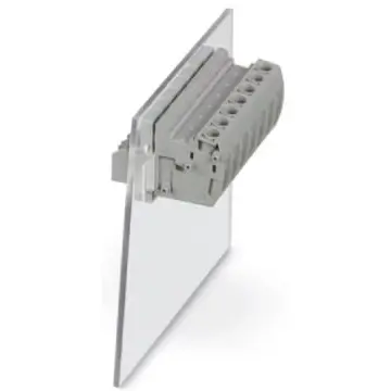 Feed through terminal, 1 pole, 0.2-6.0 mm², clamping points: 2, gray, screw connection, 32 A, 3059757 - 1