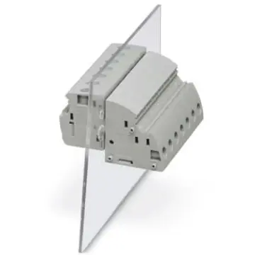 Feed through terminal, 1 pole, 0.5-16 mm², clamping points: 2, gray, screw connection, 57 A, 3073416 - 1